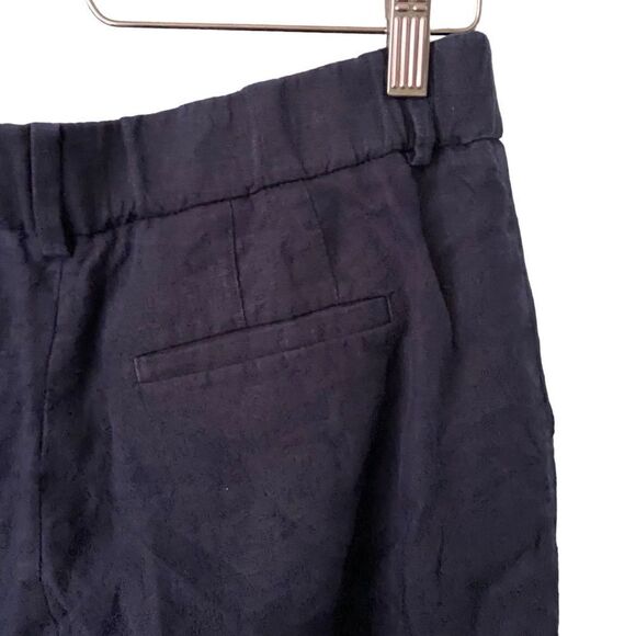 Talbots 100% Linen Wide Leg Crop Pants in Size 6P - Picture 9 of 11